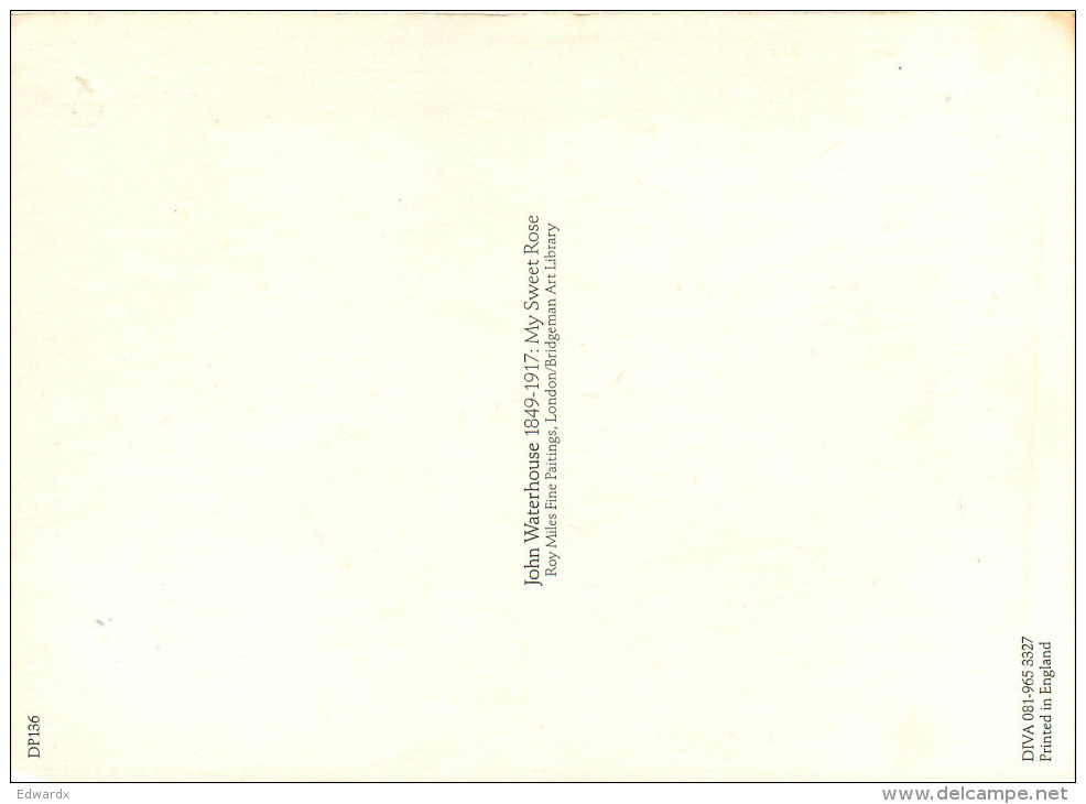 John Waterhouse, Art Painting Postcard Unposted - Malerei & Gemälde