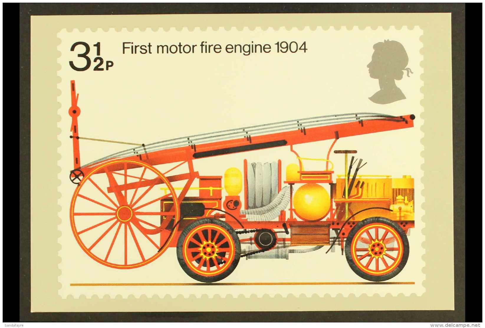 1974 Fire Engine PHQ Card, (SG No. 950) Very Fine Unused For More Images, Please Visit... - Sonstige & Ohne Zuordnung