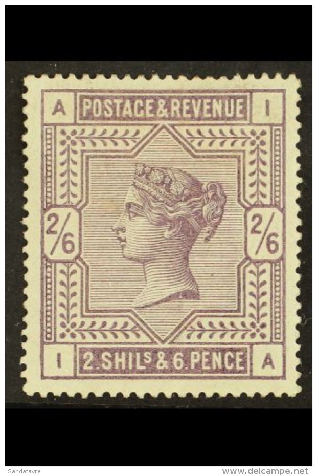 1882 2s 6d Deep Lilac, SG 179, Superb Mint Og. Lovely Stamp. For More Images, Please Visit... - Other & Unclassified