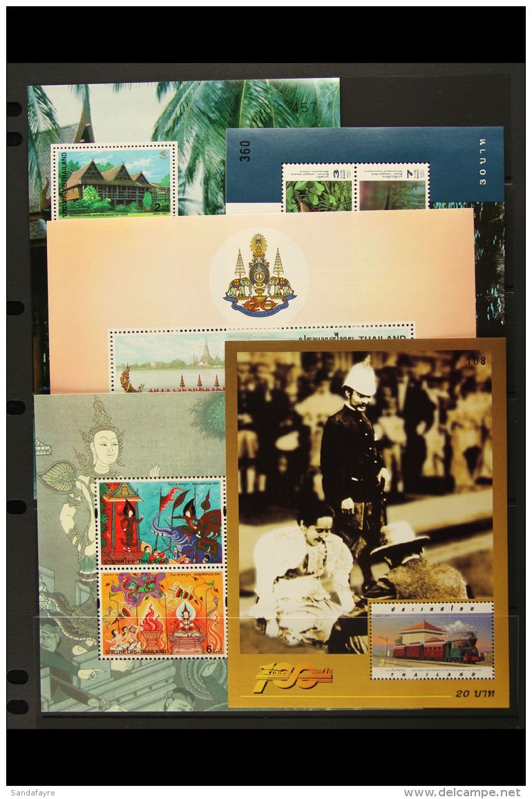 1996-97 NEVER HINGED MINT COLLECTION Of Complete Sets &amp; Miniature Sheets.. ALL DIFFERENT With Strong Coverage... - Thaïlande
