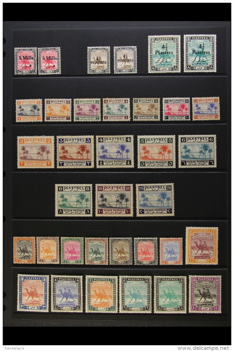 1940-54 COMPLETE MINT COLLECTION A Complete Run From The 1940 Surcharged 5m On 10m (SG 78) To The 1954 Self... - Soudan (...-1951)