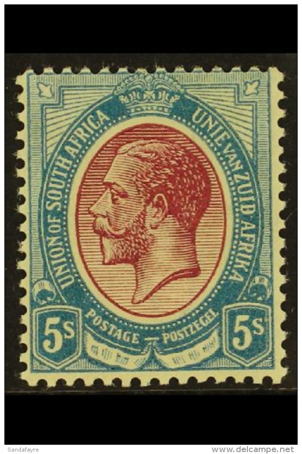 1913-24 5s Purple &amp; Blue, SG 15, Very Fine Mint. For More Images, Please Visit... - Sin Clasificación