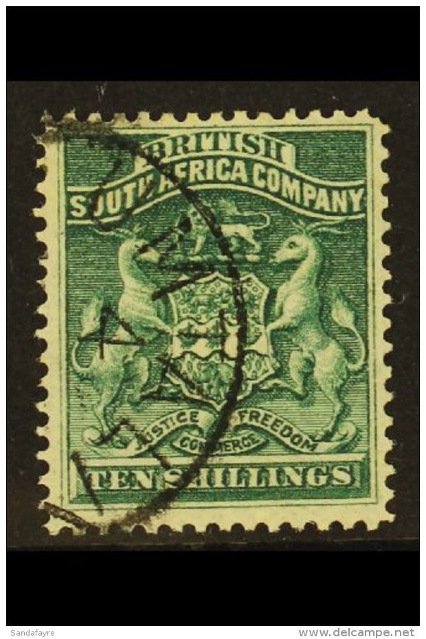 1892-93 10s Deep Green, SG 9, Very Fine Cds Used For More Images, Please Visit... - Other & Unclassified