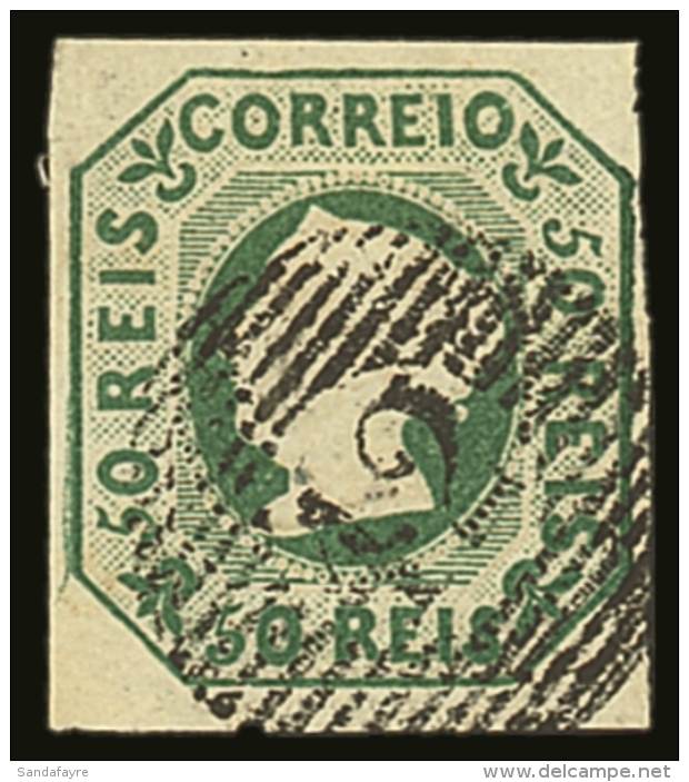 1853 50r Yellow-green, SG 6 (Michel 3a), Very Fine Used With 4 Clear To Large Margins, Strong Original Colour... - Autres & Non Classés