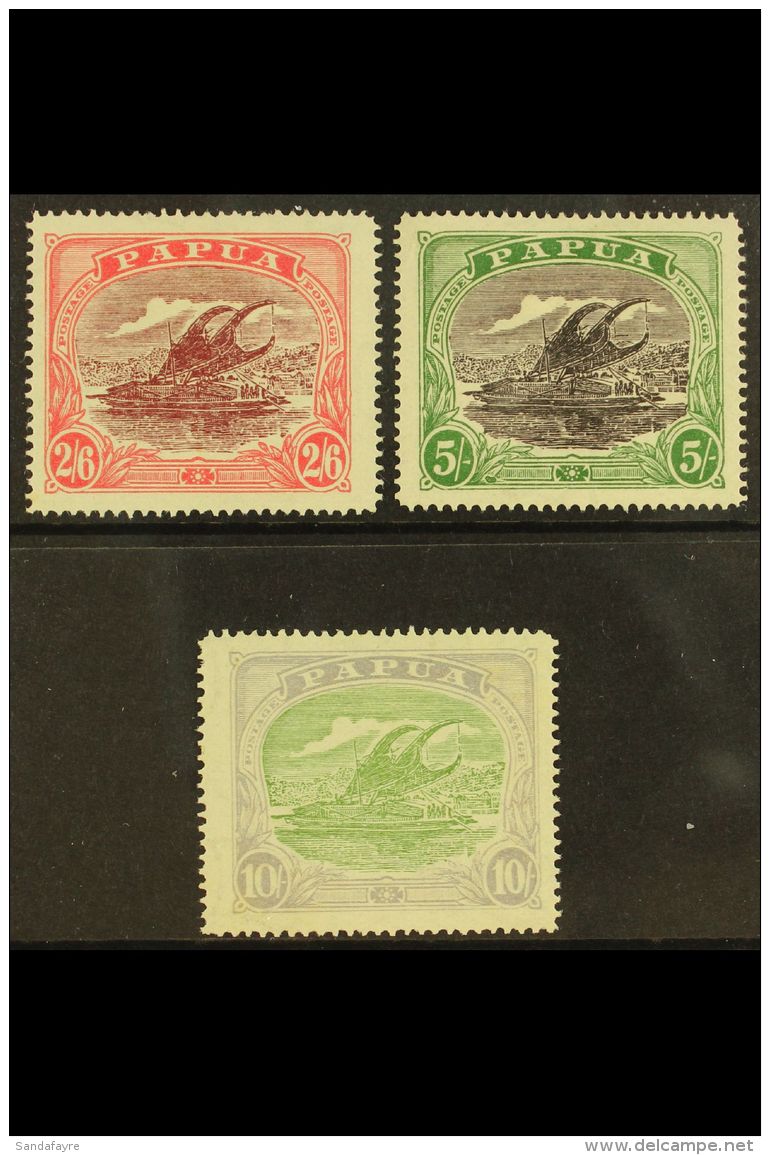 1916 2s 6d To 10s Top Values, SG 103/5, Very Fine And Fresh Mint. (3 Stamps) For More Images, Please Visit... - Papouasie-Nouvelle-Guinée