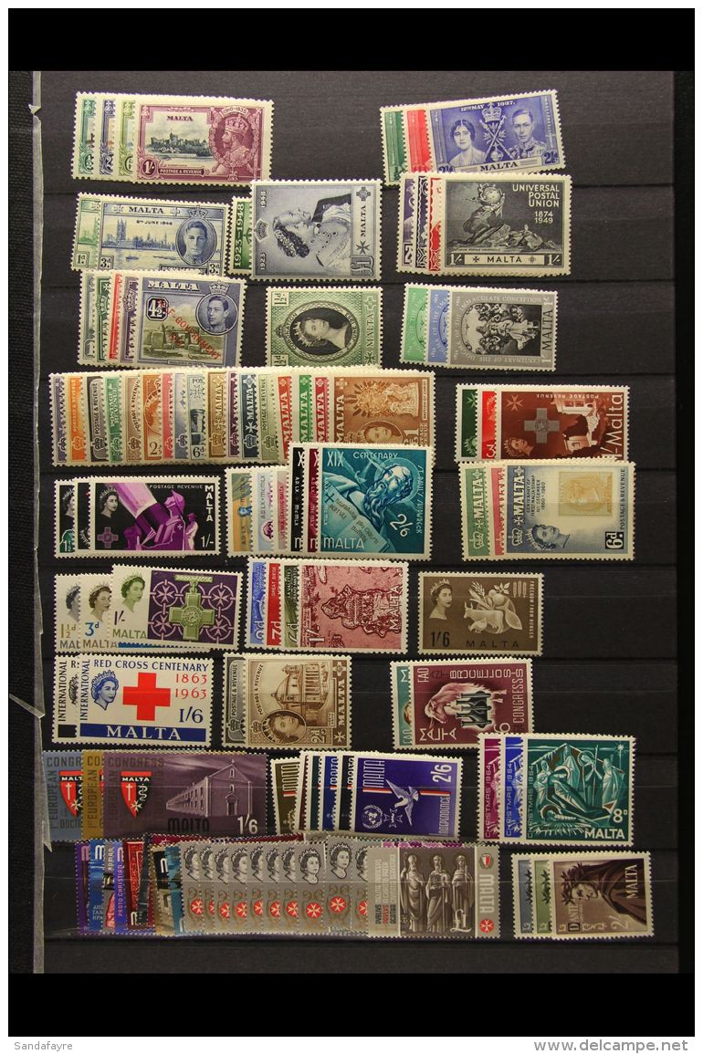 1935-84 FINE MINT COLLECTION An All Different Collection With Stamps From 1976 Onwards Being Never Hinged Mint,... - Malte (...-1964)
