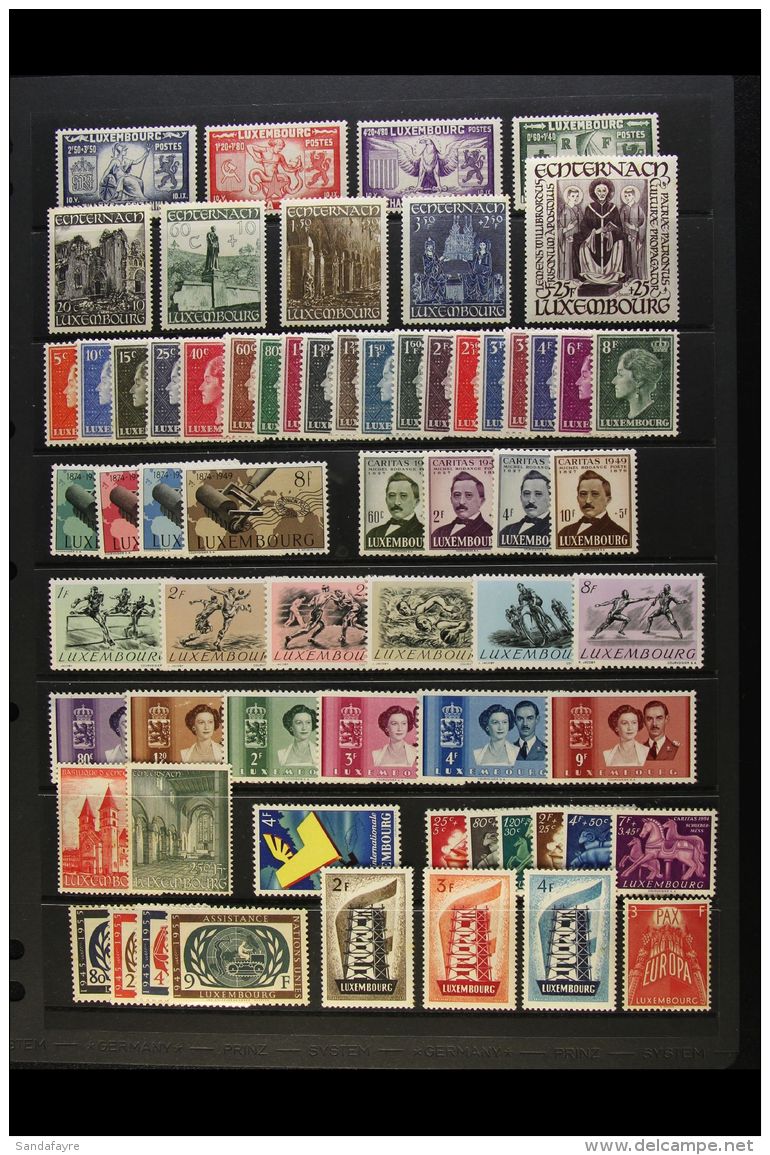 1945-57 MINT COLLECTION An All Different Collection With Many Better Sets And Issues Present E.g. 1947 25f... - Other & Unclassified