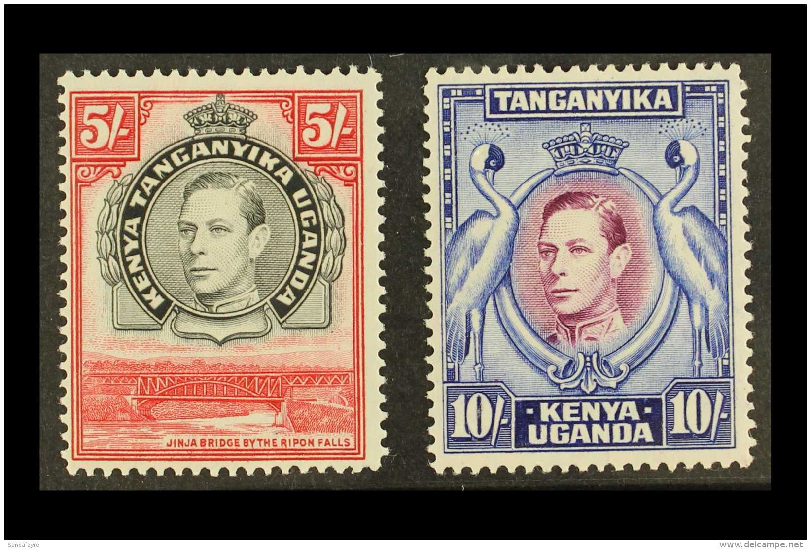 1941 5s And 10s Perf 14, SG 148a/149a, Very Fine Mint. (2 Stamps) For More Images, Please Visit... - Vide