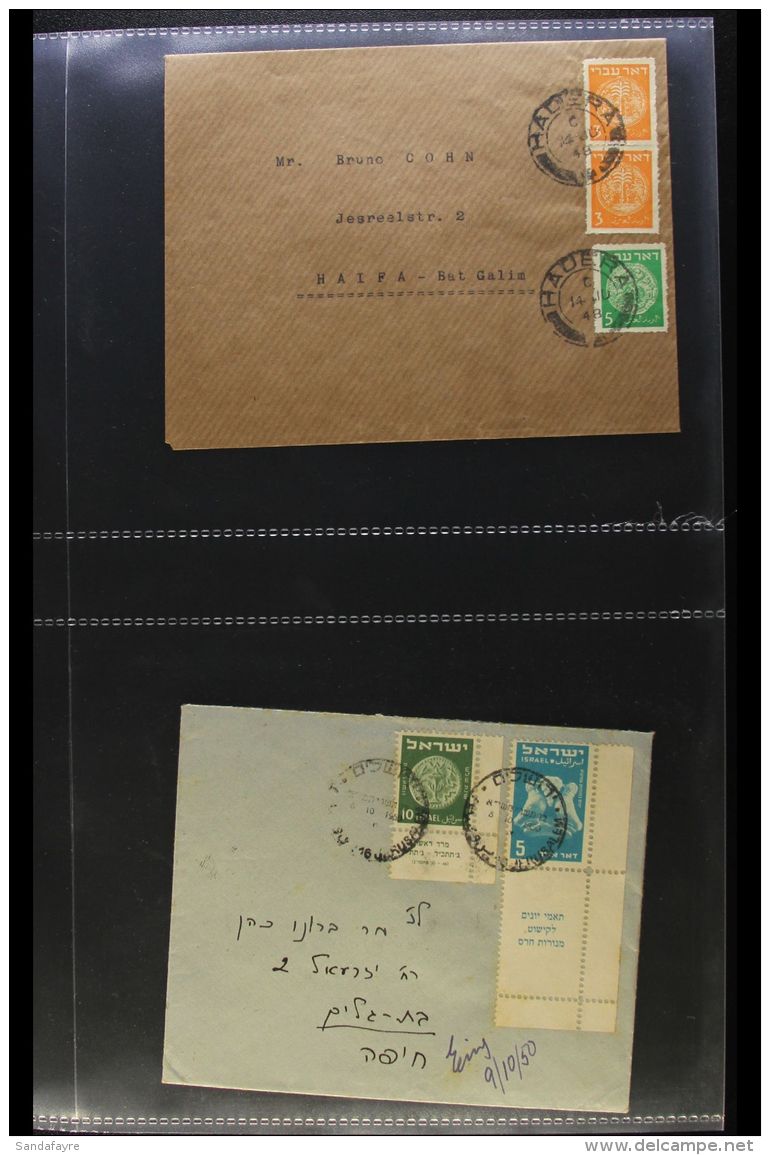 1948-1957 COVERS COLLECTION An Interesting Array Of Commercial And Philatelic Covers. Note Several Covers Bearing... - Autres & Non Classés