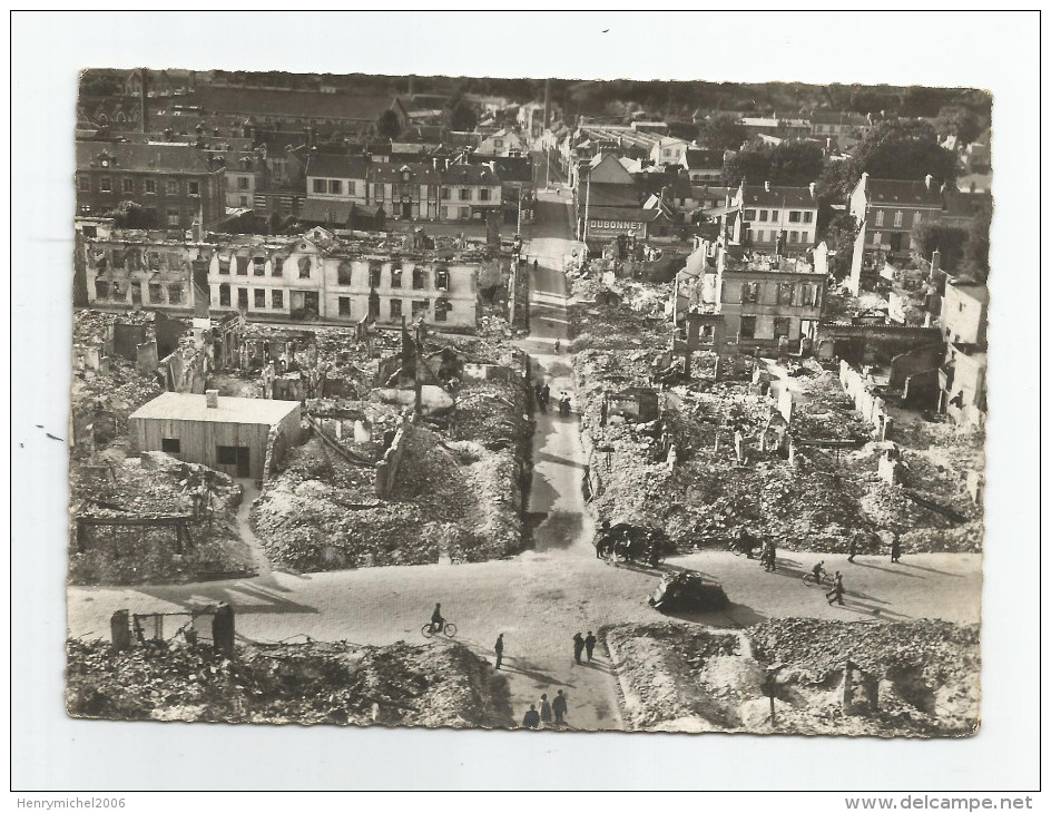 Eure - 27 - Evreux Carrefour Rues  Oursel Et Des Lombard  Ruines De Juin 1940 Ed M. Curé - Evreux