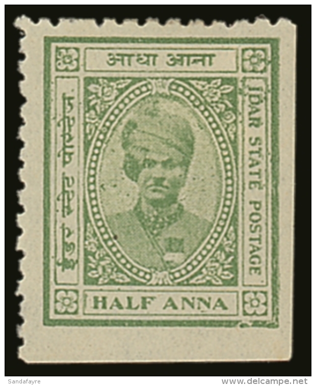 IDAR 1932 &frac12;a Light Green, Mah. Himmat Singh, SG 1, Very Fine And Fresh Mint. Illusive Stamp. For More... - Autres & Non Classés