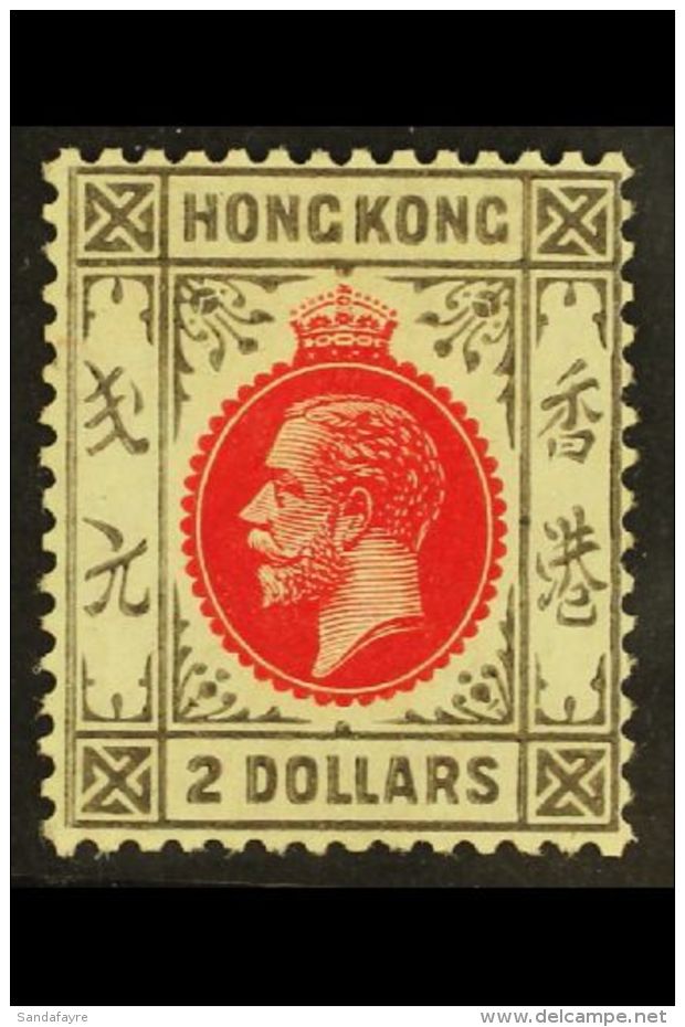 1912 $2 Carmine-red And Grey-black Geo V, SG 113, Very Fine And Fresh Mint. For More Images, Please Visit... - Other & Unclassified