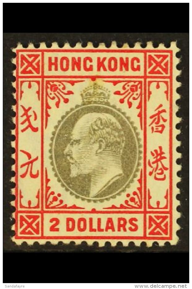 1903 $2 Slate And Scarlet, Wmk CA, Ed VII, SG 73, Very Fine And Fresh Mint. For More Images, Please Visit... - Other & Unclassified