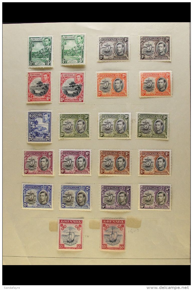 1883-1966 INTERESTING MINT &amp; USED COLLECTION Presented On A Variety Of Pages &amp; Includes A Small QV &amp;... - Grenade (...-1974)