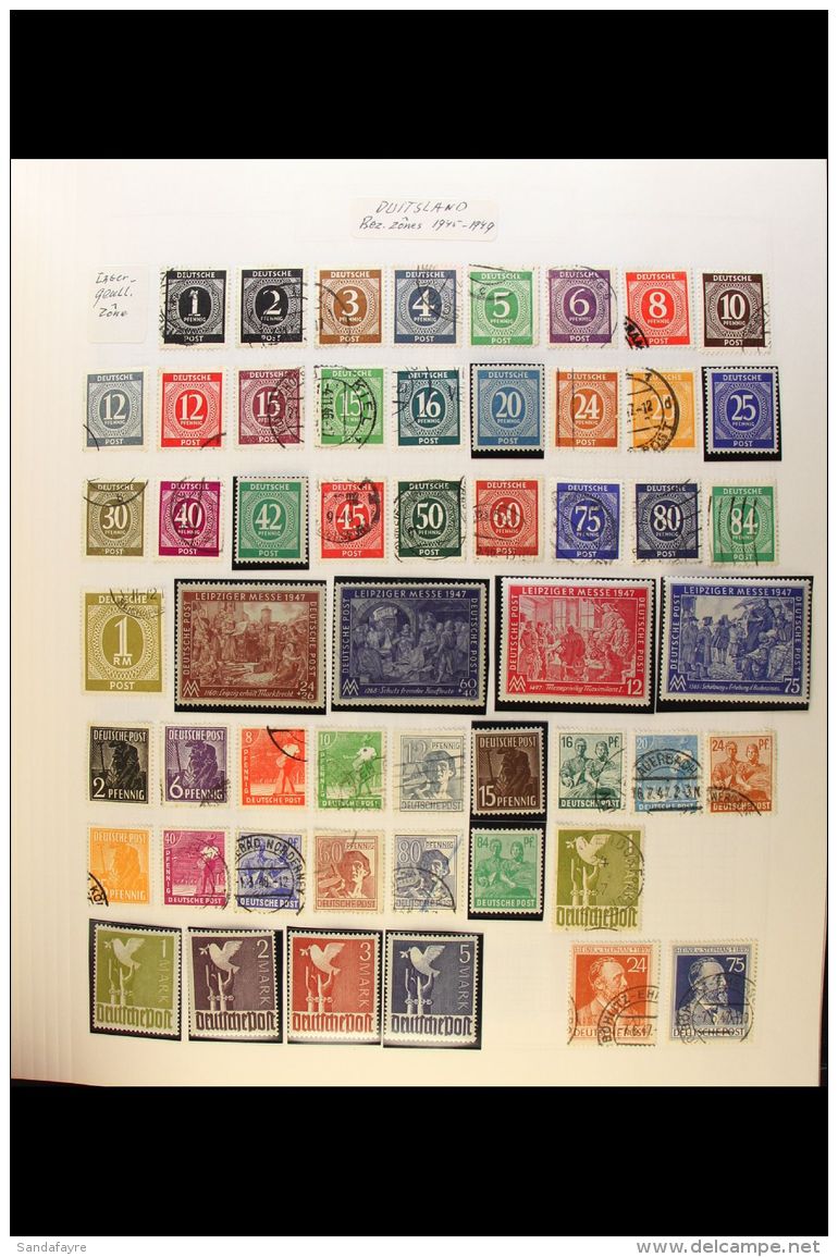 1872-1986 LARGE COLLECTION IN AN ALBUM A Mostly Used Collection Which Includes Sections Of Empire Period, Third... - Other & Unclassified