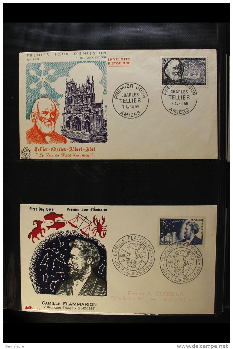 1956-1962 FIRST DAY COVERS. A Comprehensive Collection Of All Different Illustrated First Day Covers Housed In Two... - Autres & Non Classés