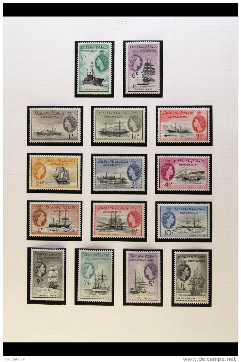 1944-82 VERY FINE MINT COLLECTION An Attractive Collection Which Includes 1944 All Four Overprinted Sets, 1946... - Falkland Islands