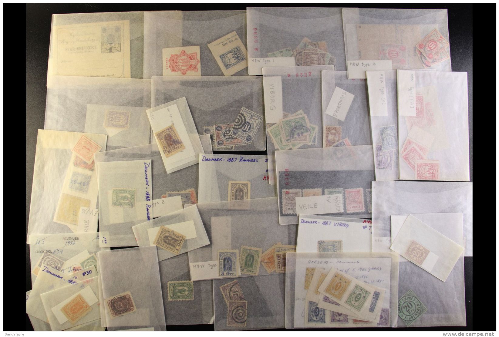 LOCAL BYPOST STAMPS 19th Century Interesting Mint &amp; Used Collection/accumulation With Occasional Light... - Autres & Non Classés