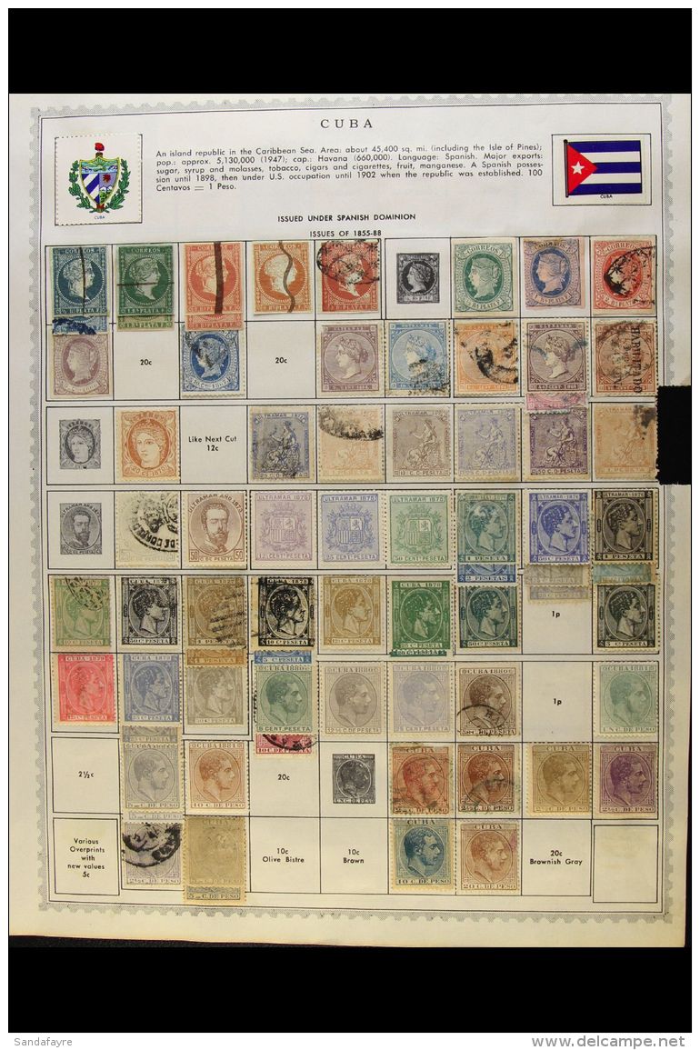 1850s To 1960s MINT &amp; USED COLLECTION A Chiefly All Different Collection Presented Mostly On Printed Album... - Autres & Non Classés