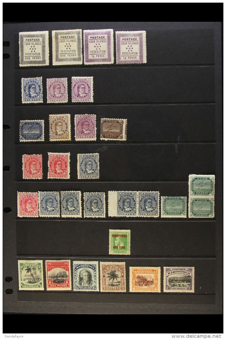 1892-1966 MINT COLLECTION BALANCE CAT &pound;900+ Presented On Stock Pages. Includes A Small "Earlies" Range With... - Cook