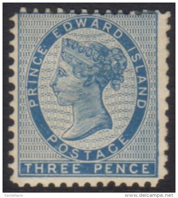 1862-9 3d Blue, Perf 11&frac12; X 12, SG 23, Very Fine Mint. For More Images, Please Visit... - Other & Unclassified