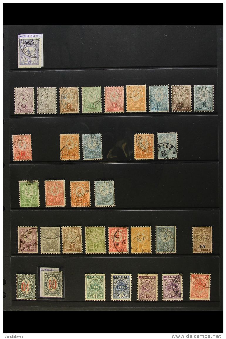 1889-1931 VERY FINE USED COLLECTION An Attractive Collection Presented On Stock Pages With A High Degree Of... - Autres & Non Classés