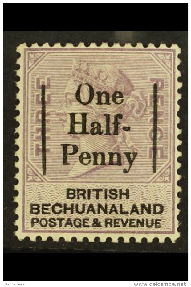 1888 &frac12;d On 3d Pale Reddish Lilac And Black, SG 29, Very Fine And Fresh Mint.  For More Images, Please Visit... - Other & Unclassified