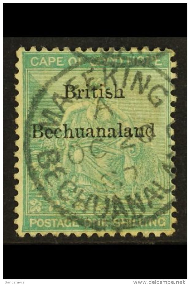 1885 1s Green Overprinted, SG 8, Very Fine Used With Mafeking Cds. For More Images, Please Visit... - Other & Unclassified