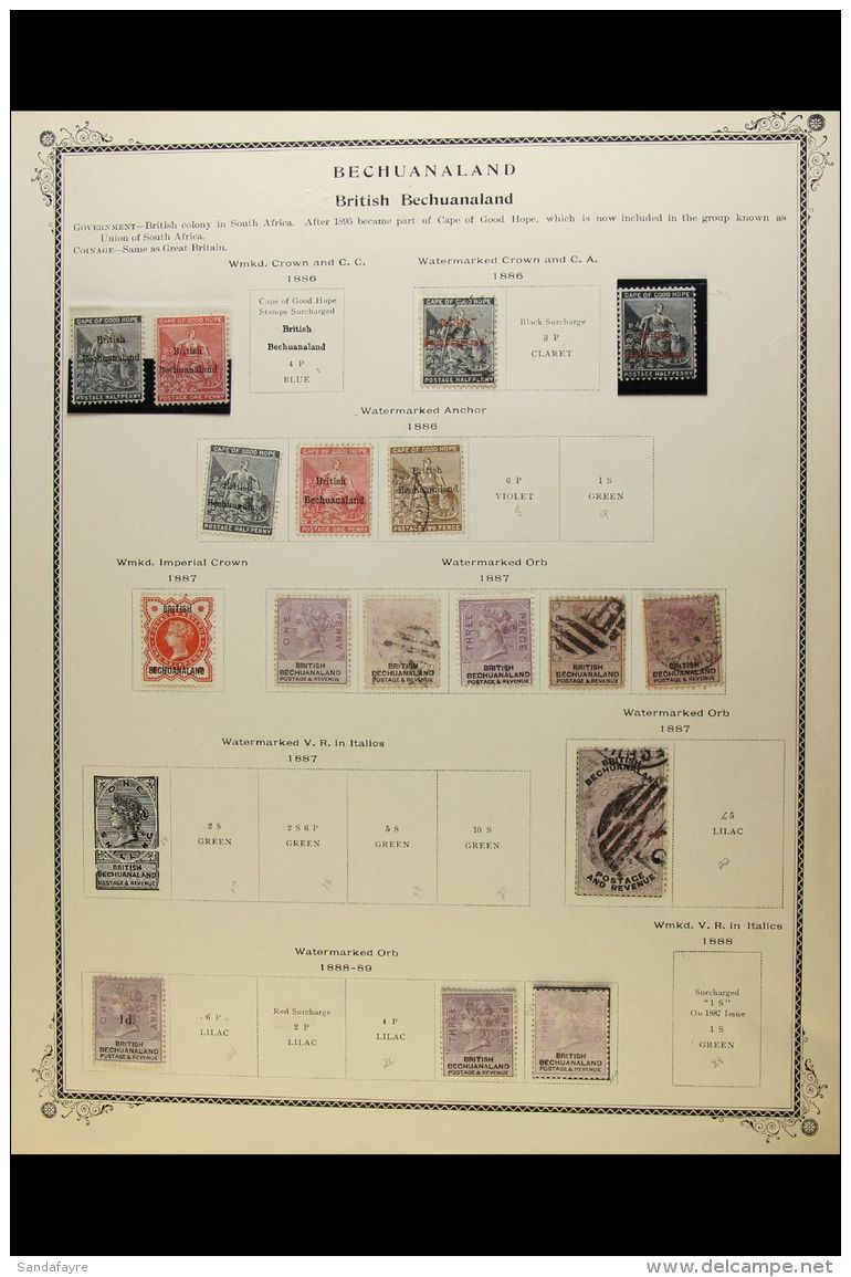 1884-1995 MINT AND USED COLLECTION On Printed Pages (plus A Few On Stockcards Awaiting Incorporation), Mostly Fine... - Other & Unclassified