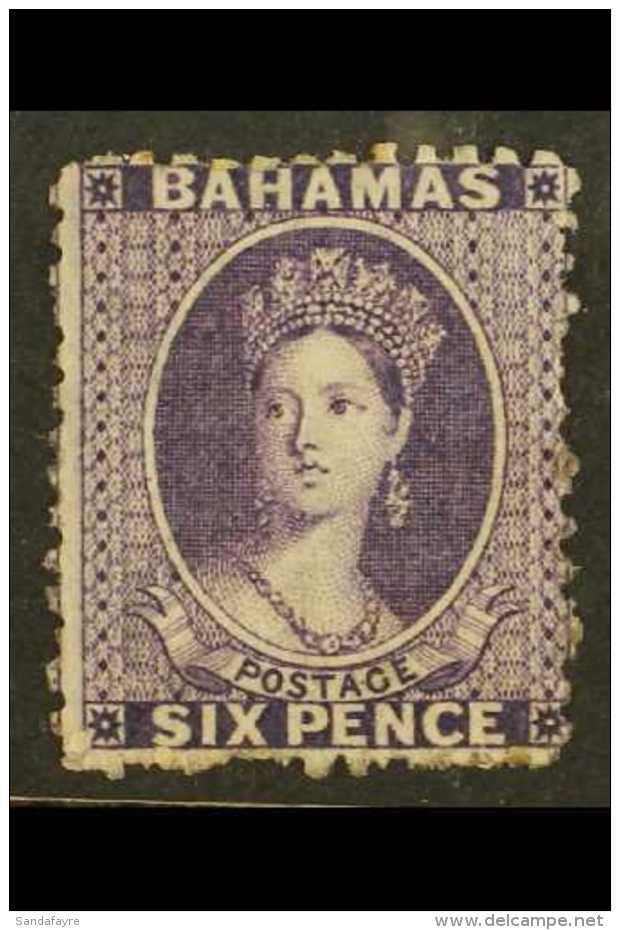 1863-77 6d Deep Violet, Wmk Crown CC, Perf.12&frac12;, SG 31, Mint, Good Looker. For More Images, Please Visit... - Other & Unclassified