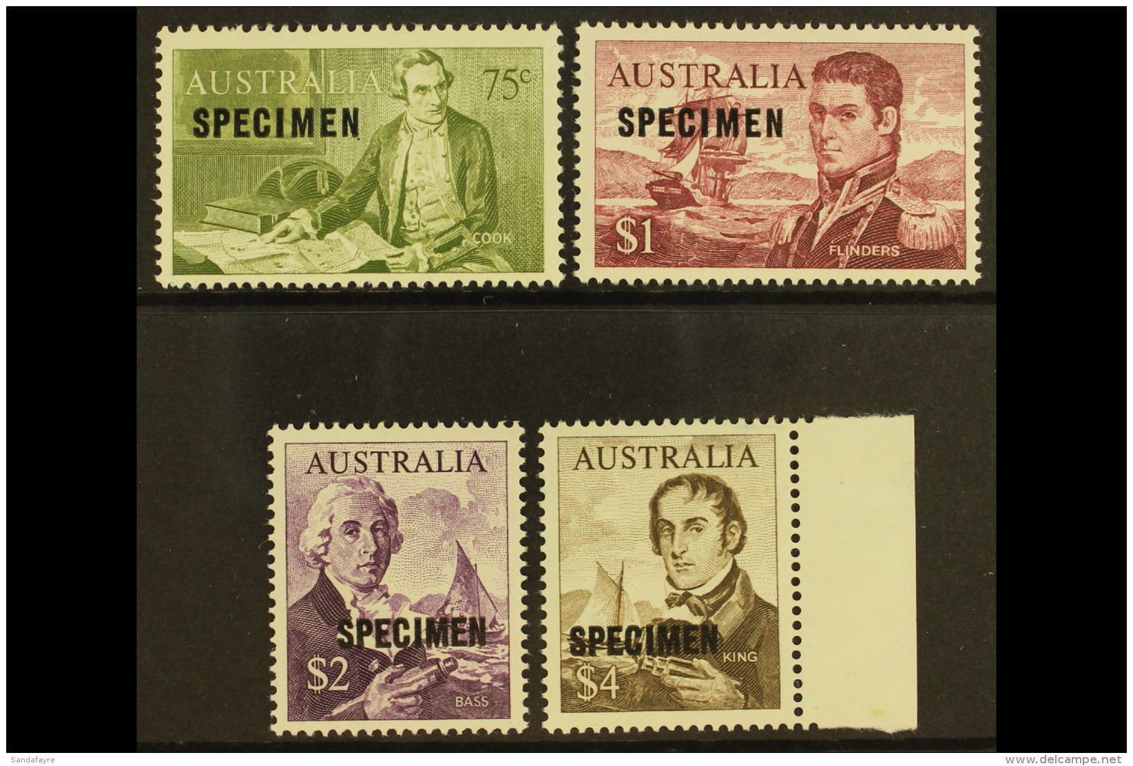 1966 Decimal Navigators "SPECIMEN" Ovpts Set, SG 400s/403s, Never Hinged Mint (4). For More Images, Please Visit... - Other & Unclassified