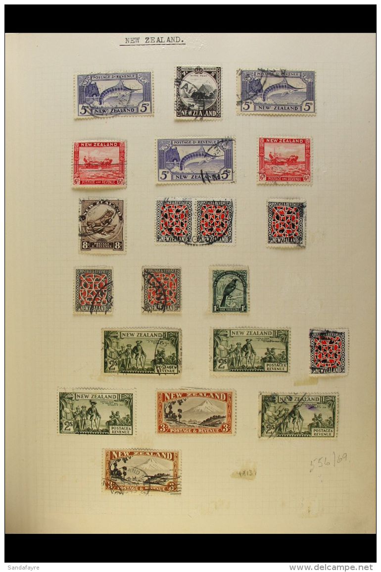 COMMONWEALTH COLLECTION CAT &pound;1500+ A Chiefly All Different, Mint &amp; Used Collection Presented In A Spring... - Sonstige & Ohne Zuordnung