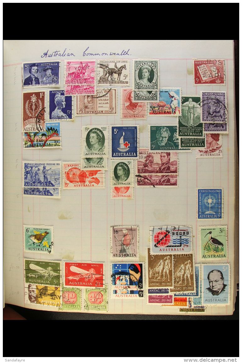 BRITISH COMMONWEALTH COLLECTION. An Extensive QEII ERA, Chiefly Used Collection With Ranges From Countries... - Autres & Non Classés