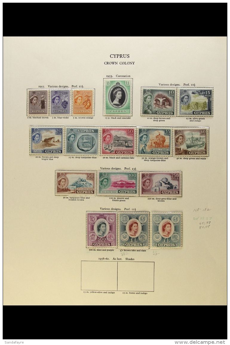 BRITISH COMMONWEALTH - EUROPE FINE NEVER HINGED MINT QEII COLLECTION Issues From Cyprus, Ireland And Malta, Note... - Otros & Sin Clasificación