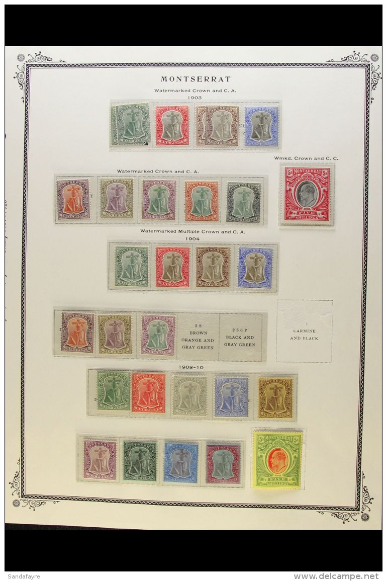 BRITISH WEST INDIES - SUBSTANTIAL MINT AND USED COLLECTION 1850's To 1970's On Printed Pages, Plus Some (often... - Andere & Zonder Classificatie