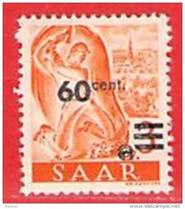 MiNr.227 Xx Deutschland Saarland (1945-49) - Unused Stamps