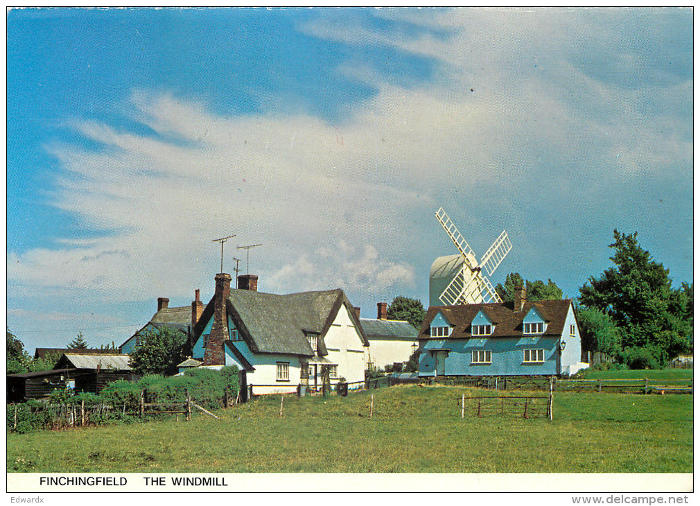 Windmill, Finchingfiled, Essex, England Postcard Unposted - Autres & Non Classés