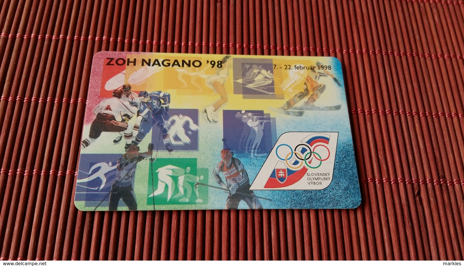 Phonecard Olympic Games - Olympische Spelen