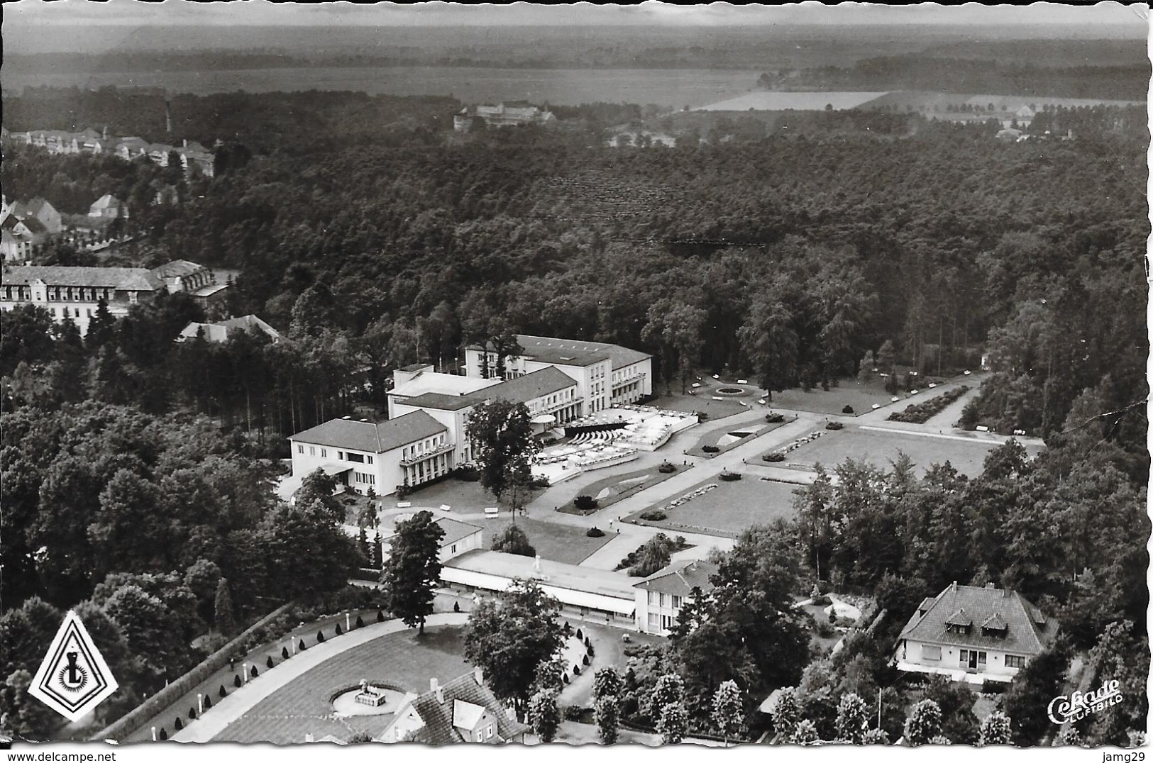 Duitsland/Deutschland, Bad Lippspringe, Kurhaus-Kurhotel Im Kaiser-Karls-Park, 1960 - Bad Lippspringe