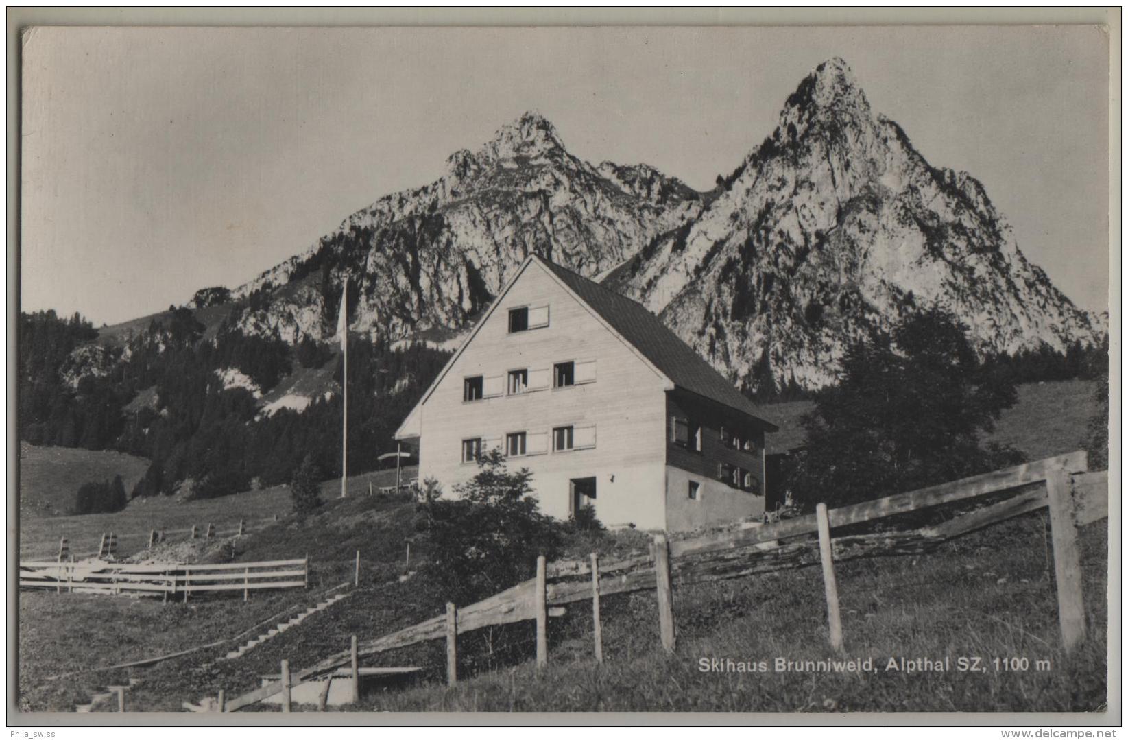 Skihaus Brunniweid, Alpthal SZ, 1100 M - Alpthal