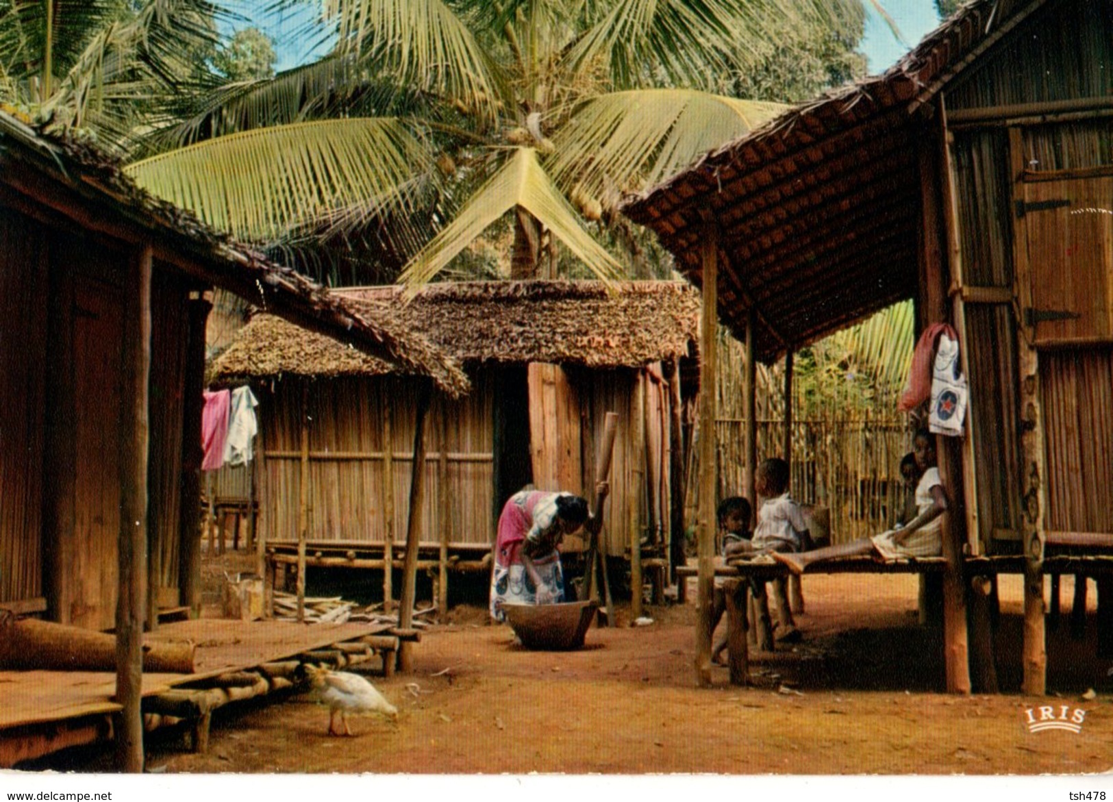 MADAGASCAR----village Sur La Côte---voir 2 Scans - Madagascar