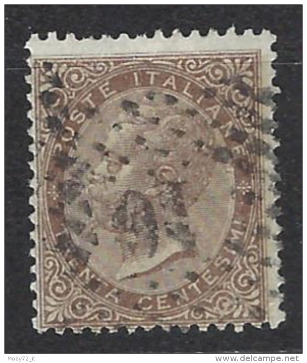 Italia - 1863/65 - Usato/used - Vittorio Emanuele II - Sass N. 19 - Usati