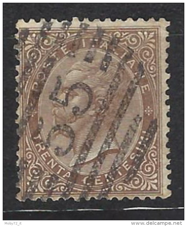 Italia - 1863/65 - Usato/used - Vittorio Emanuele II - Sass N. 19 - Usati