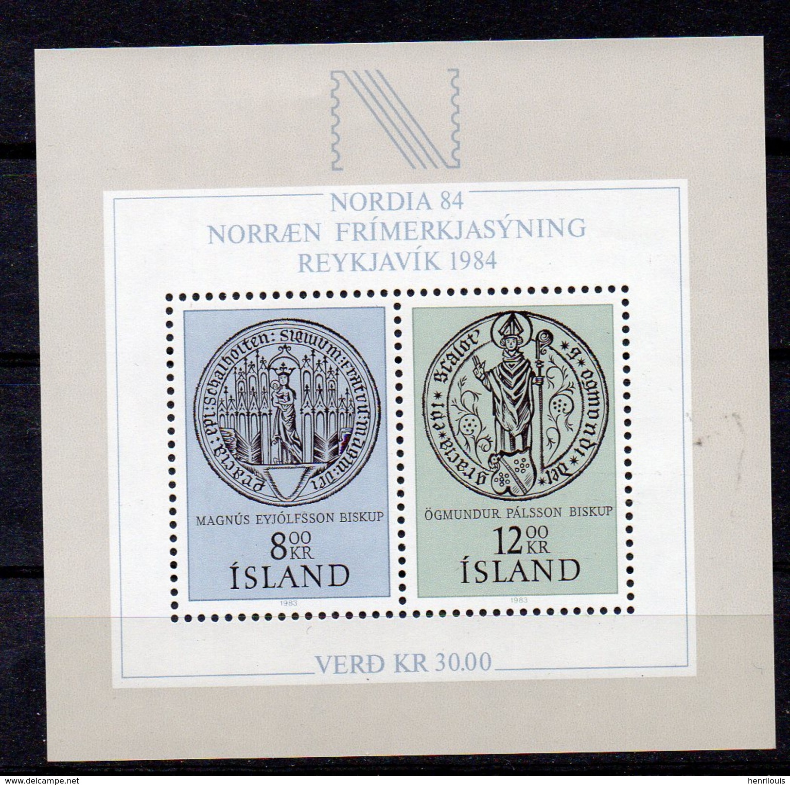 ISLANDE  Timbres Neufs De  1983  ( Ref 4258 ) - Unused Stamps