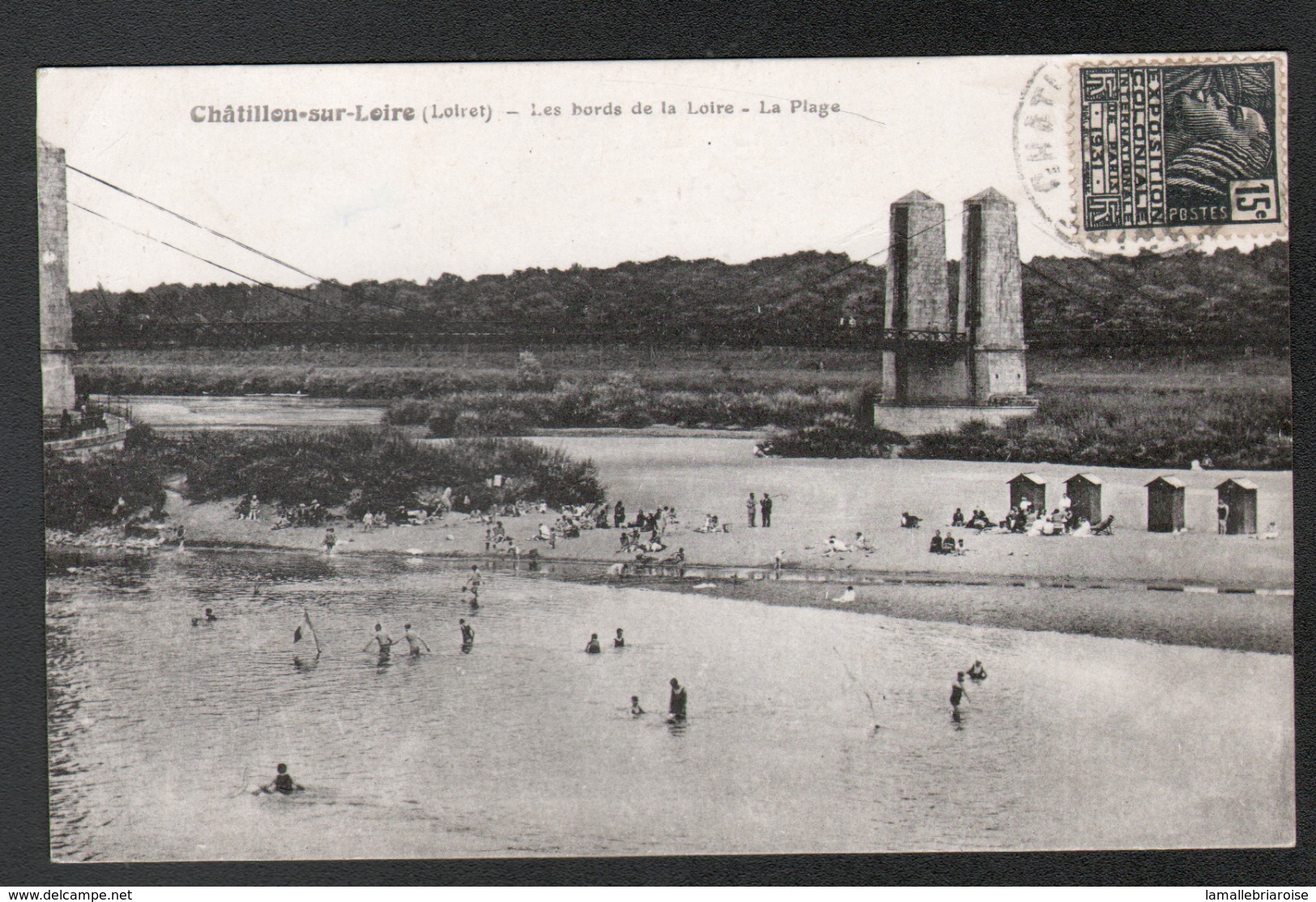 45, CHATILLON SUR LOIRE, LES BORDS DE LA LOIRE, LA PLAGE - Chatillon Sur Loire