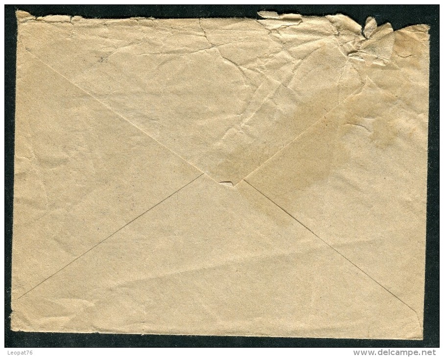 France / Algérie - Enveloppe De Cherchell Par Avion En FM En 1945 Pour Marseille - Réf D 54 - Storia Postale