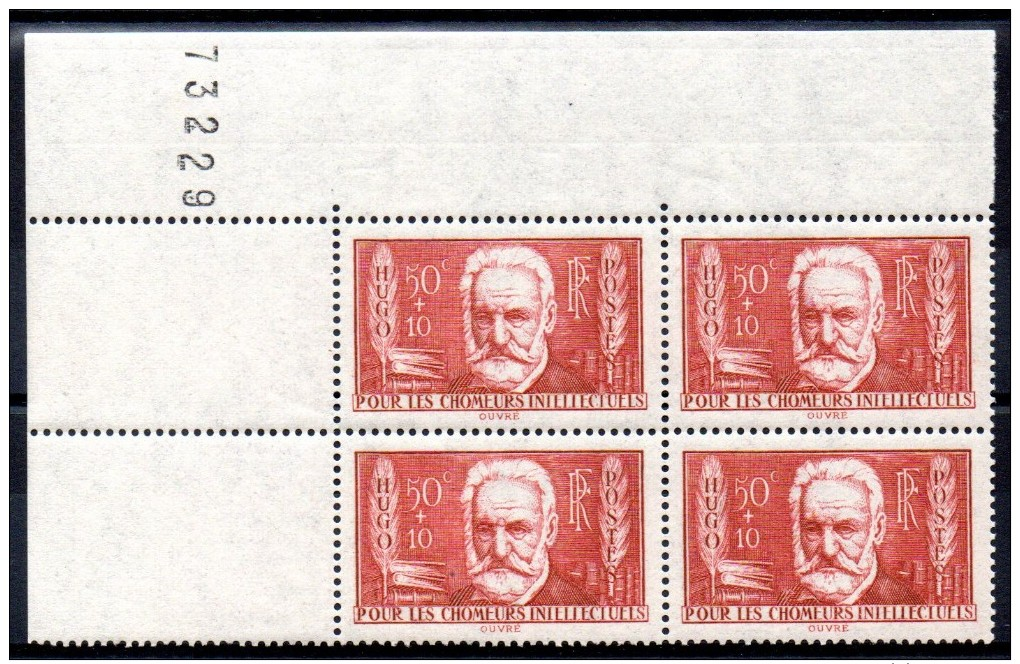 FRANCE - YT N° 332 Bloc De 4  - Neufs ** - MNH - Cote 48,00 € - Neufs