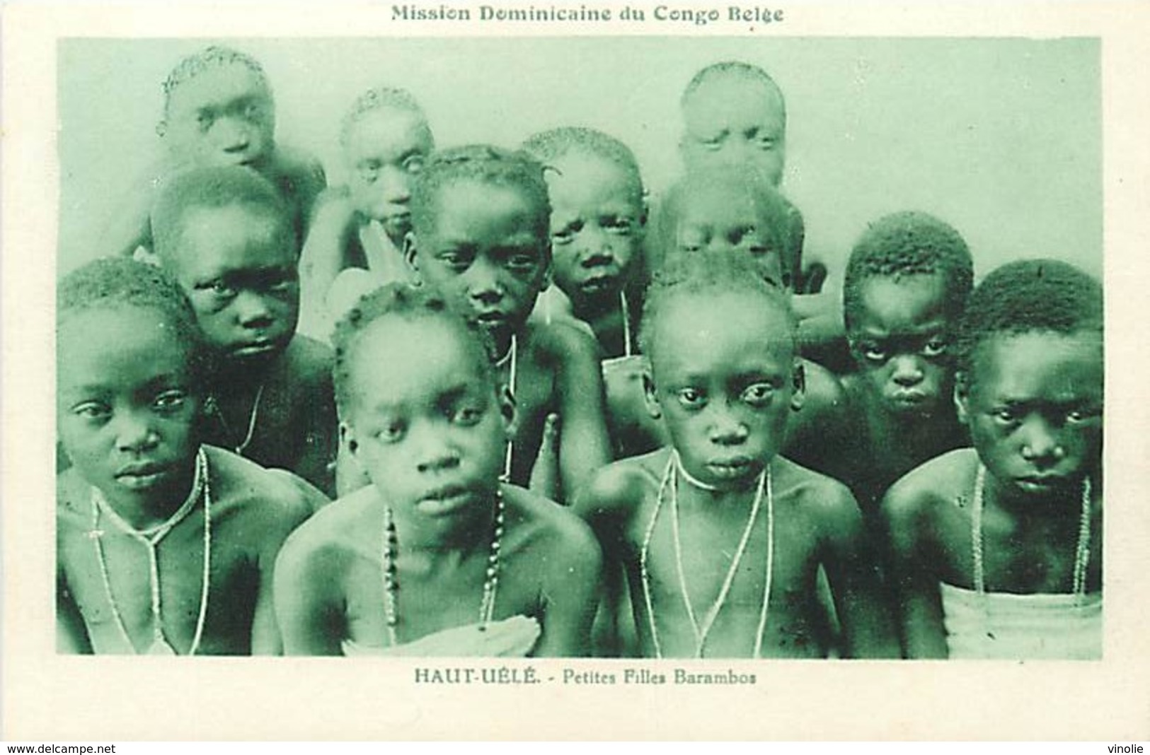 E-16-2707 : CONGO BELGE HAUT-UELE PETITES FILLES BARAMBOS - Congo Belge