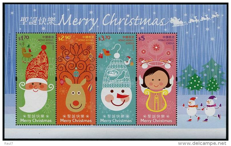 HONG KONG 2014 - Père Noël, Noël 2014 - BF Neuf // Mnh - Nuovi