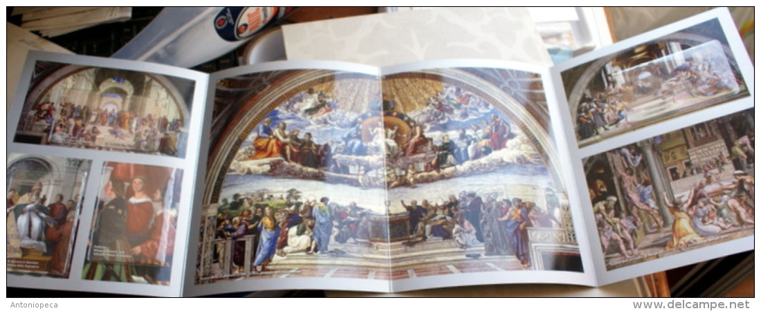 VATICANO 2016 - OFFICIAL FOLDER "LE STANZE DI RAFFAELLO" DECEMBER EMISSION - Vaticano